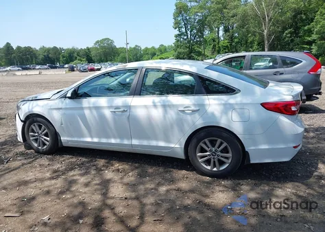 2016 Hyundai Sonata Se from USA, damaged, VIN 5NPE24AF0GH423555